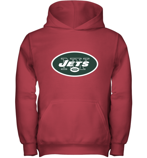 New York Jets NFL Line by Fanatics Branded Vintage Victory Youth Hoodie