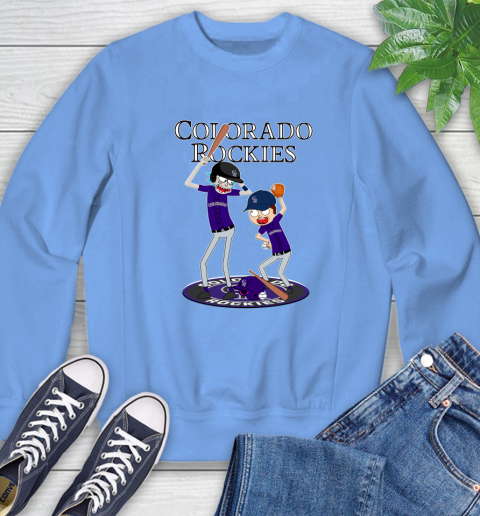 MLB Colorado Rockies Rick And Morty Baseball 35