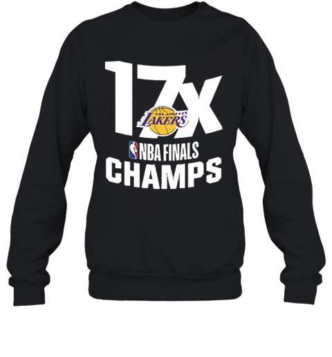 17X Los Angeles Lakers NBA Finals Champions Sweatshirt