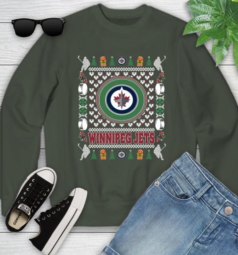 Winnipeg Jets Merry Christmas NHL Hockey Loyal Fan Ugly Shirt 123