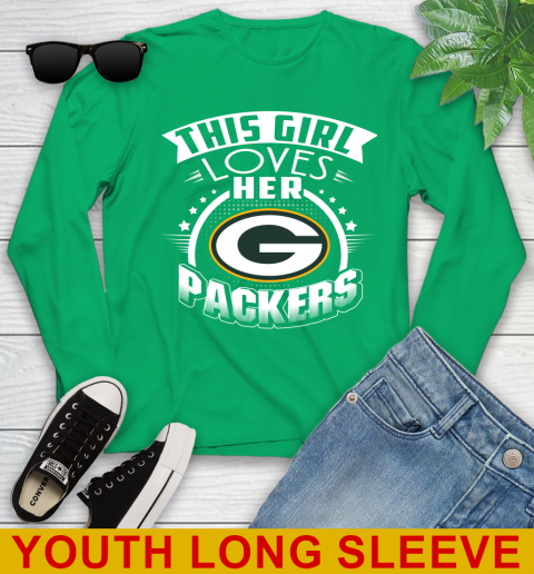 Green Bay Packers NFL Football This Girl Loves Her Team 123