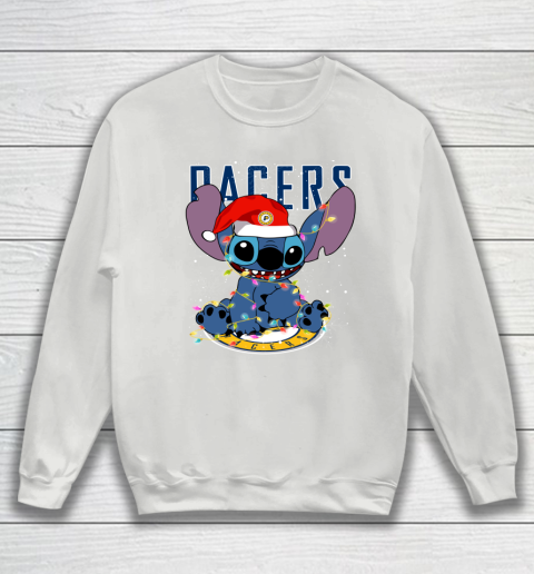 Indiana Pacers NBA noel stitch Basketball Christmas Sweatshirt 3