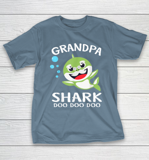 Grandpa Funny Gift Apparel  Grandpa Shark Funny Father's Day Gift T-Shirt 6