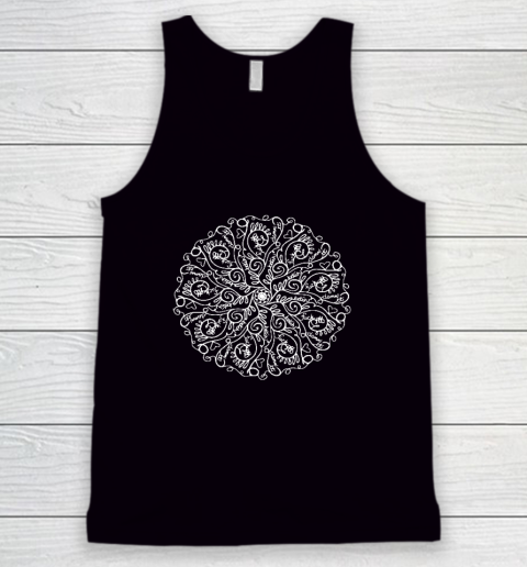 Curse Word Mandala Graphic Tank Top