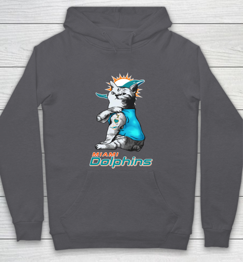 NFL Football My Cat Loves Miami Dolphins Hoodie 4