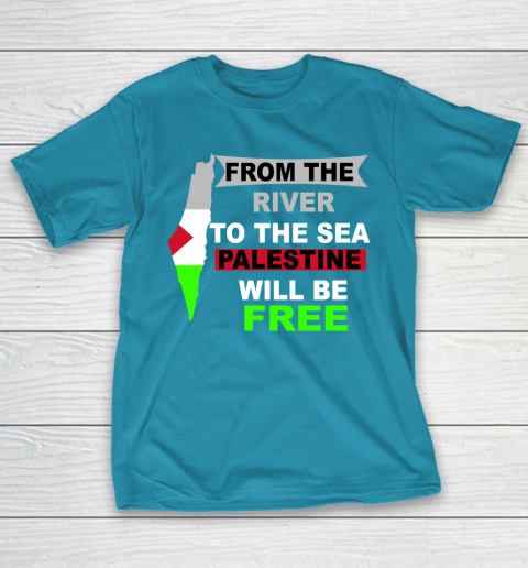 From The River To The Sea Palestine Will Be Free Shirt T-Shirt 7