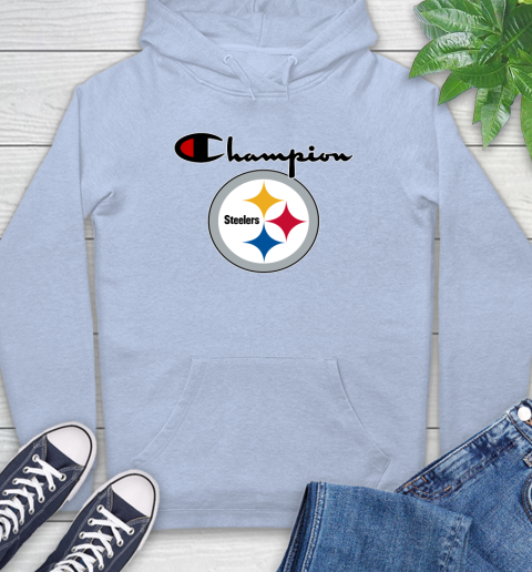 NFL Football Pittsburgh Steelers Champion Shirt Hoodie 6