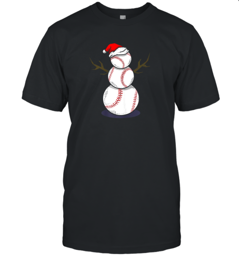 Christmas in July Summer Baseball Snowman Party Shirt Gift Unisex Jersey Tee