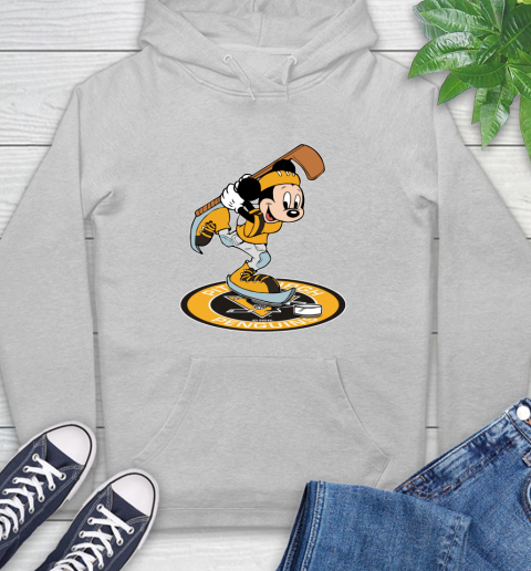 NHL Hockey Pittsburgh Penguins Cheerful Mickey Disney Shirt Hoodie 6