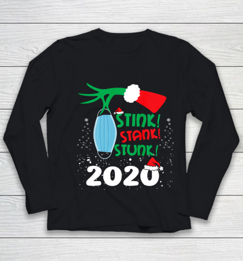 2020 Stink Stank Stunk Christmas Family Christmas Funny Gift Youth Long Sleeve