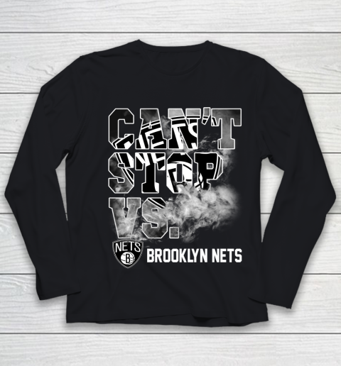NBA Brooklyn Nets Basketball Can't Stop Vs Youth Long Sleeve