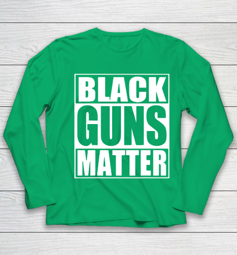 Black Guns Matter Youth Long Sleeve 4