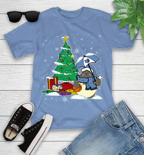 Memphis Grizzlies NBA Basketball Cute Tonari No Totoro Christmas Sports Youth T-Shirt 15