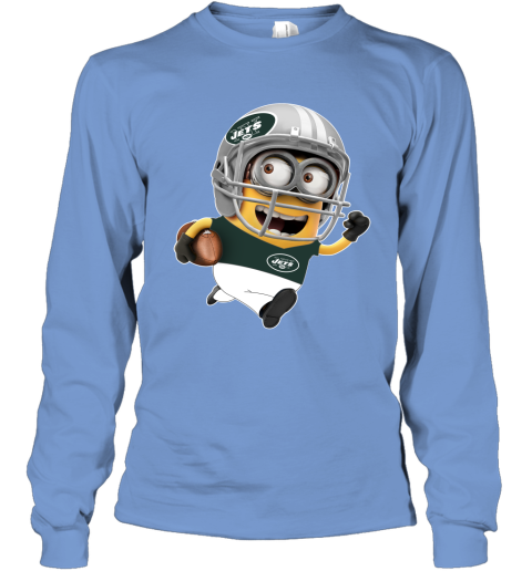 NFL New York Jets Minions Disney Football Sports T-Shirt Sweatshirt Hoodie