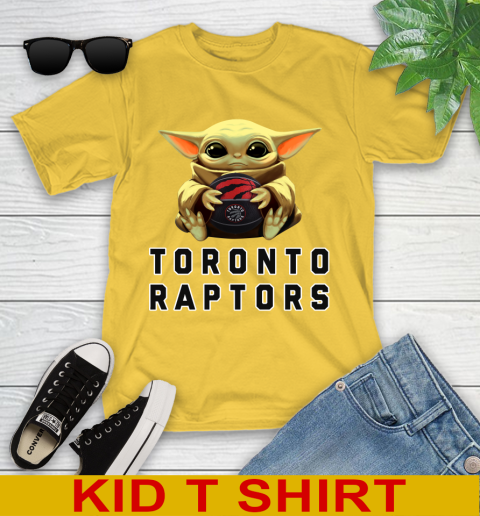 NBA Basketball Toronto Raptors Star Wars Baby Yoda Shirt 108