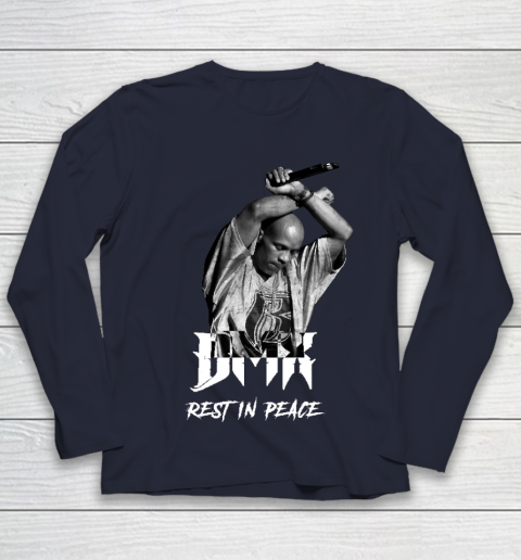 DMX, Dark man X, Ruff Ryder, rap, hip hop, New York, DMX RIP, Rip DMX, R.I.P Youth Long Sleeve 2