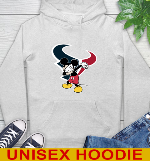 Houston Texans NFL Football Dabbing Mickey Disney Sports Hoodie