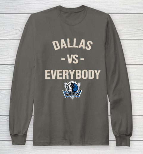 Dallas Mavericks Vs Everybody Long Sleeve T-Shirt 5
