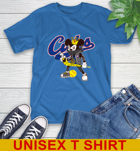 Chicago Cubs MLB Baseball Mickey Peace Sign Sports T-Shirt 9