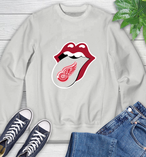 Detroit Red Wings NHL Hockey Lips I Root For My Team Adoring Fan 29