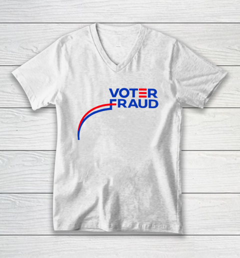 Voter Fraud V-Neck T-Shirt