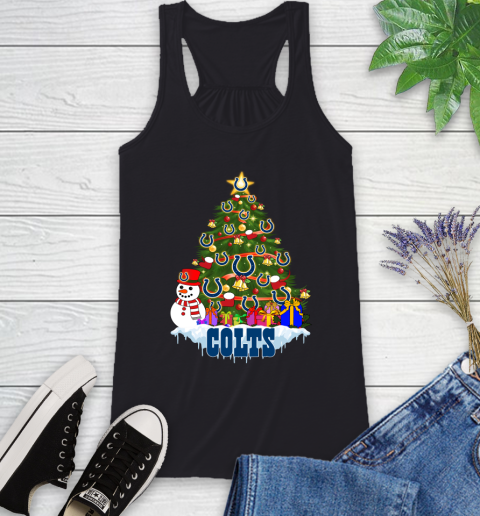 Indianapolis Colts Merry Christmas NFL Football Sports Racerback Tank 2