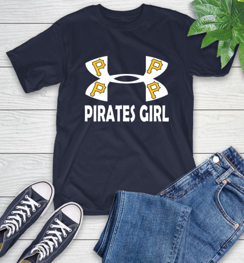 MLB Pittsburgh Pirates Under Armour Baseball Sports T-Shirt 3