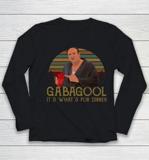 Gabagool  It's What's for Dinner Youth Long Sleeve