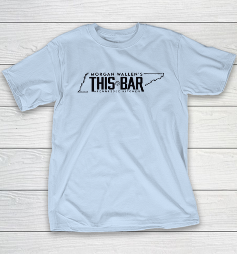 Morgan Wallen's This Bar And Tennessee Kitchen Youth T-Shirt 5
