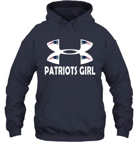 NFL New England Patriots Girl Under Armour Football Sports IrZSOr5Q6nD hoodie 23 95 151514 front navy