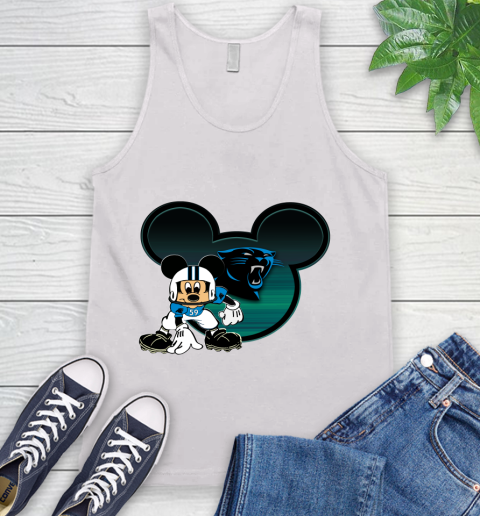 NFL Carolina Panthers Mickey Mouse Disney Football T Shirt Tank Top