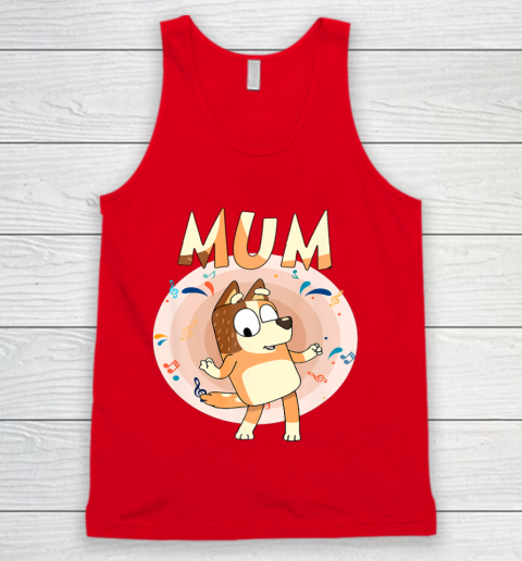 Bluey Dad Mom Funny Family Mother's Day Tank Top 6