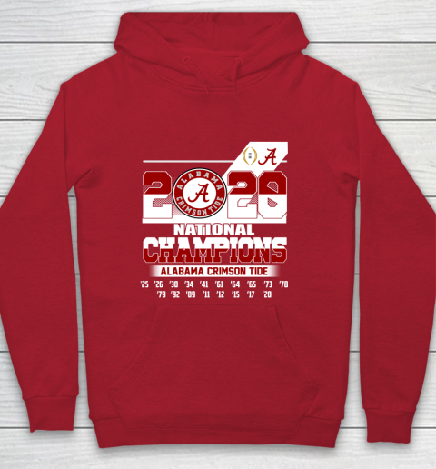 Alabama championship store hoodie