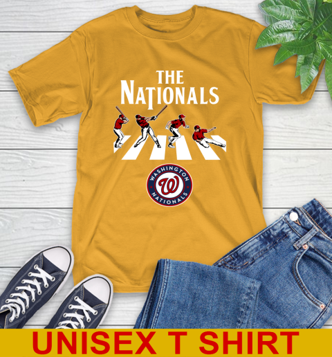 MLB Baseball Washington Nationals The Beatles Rock Band Shirt T-Shirt 2