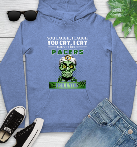 NBA Talk Shit About Indiana Pacers I Kill You Achmed The Dead Terrorist Jeffrey Dunham Basketball Youth Hoodie 13