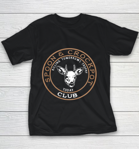 Spoon And Crock Pot Killing Tomorrow s Trophy Youth T-Shirt