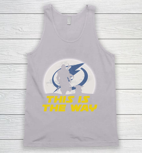 Tampa Bay Lightning NHL Ice Hockey Star Wars Yoda And Mandalorian This Is The Way Tank Top 3