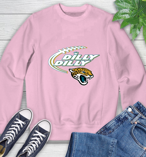 NFL Jacksonville Jaguars Dilly Dilly Football Sports Sweatshirt 9