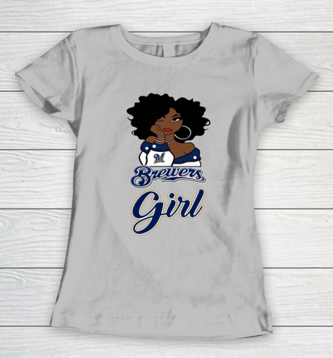 Milwaukee Brewerss Girl MLB Women's T-Shirt 6