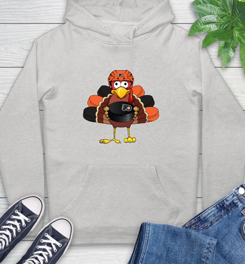 Philadelphia Flyers Turkey Thanksgiving Day Hoodie