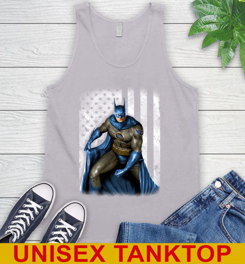 Tennessee Titans NFL Football Batman DC American Flag Shirt Tank Top 3