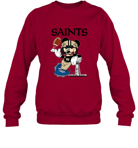 New Orleans Saints Mickey Mouse 3D Hoodie