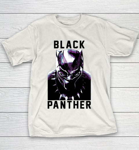 Marvel Black Panther Avengers Stare Collegiate Youth T-Shirt