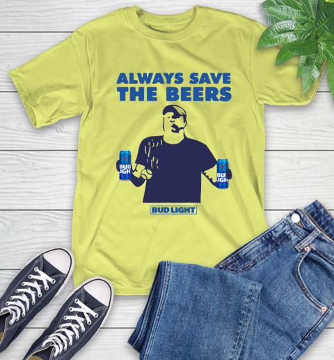 Always Save The Bees Beers Bud Light Jeff Adams Beers Over Baseball T-Shirt 8