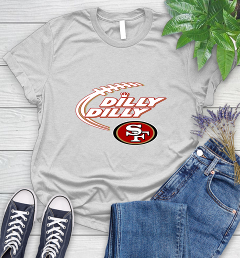 NFL San Francisco 49ers Dilly Dilly Football Sports Women's T-Shirt