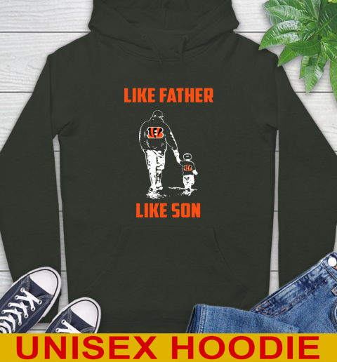 Cincinnati Bengals NFL Football Like Father Like Son Sports Hoodie 12