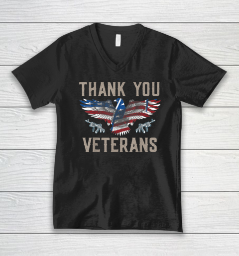 Thank You Veterans Will Make An Amazing Veterans Day V-Neck T-Shirt