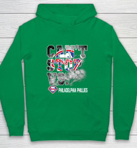 MLB Philadelphia Phillies Baseball Can't Stop Vs Phillies Youth Hoodie 4