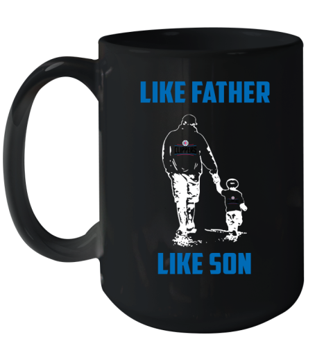 LA Clippers NBA Basketball Like Father Like Son Sports Ceramic Mug 15oz