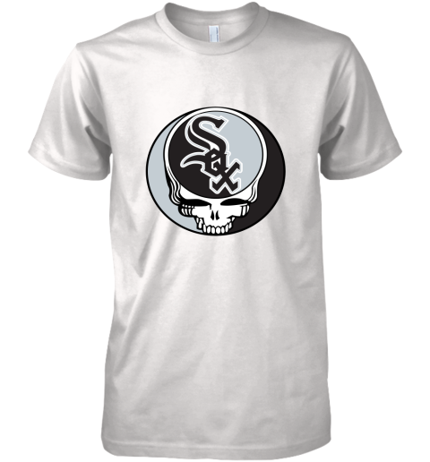 Chicago White Sox The Grateful Dead Baseball MLB Mashup Premium Men's T-Shirt